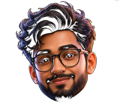 Illustrated portrait of Bhavit Verma